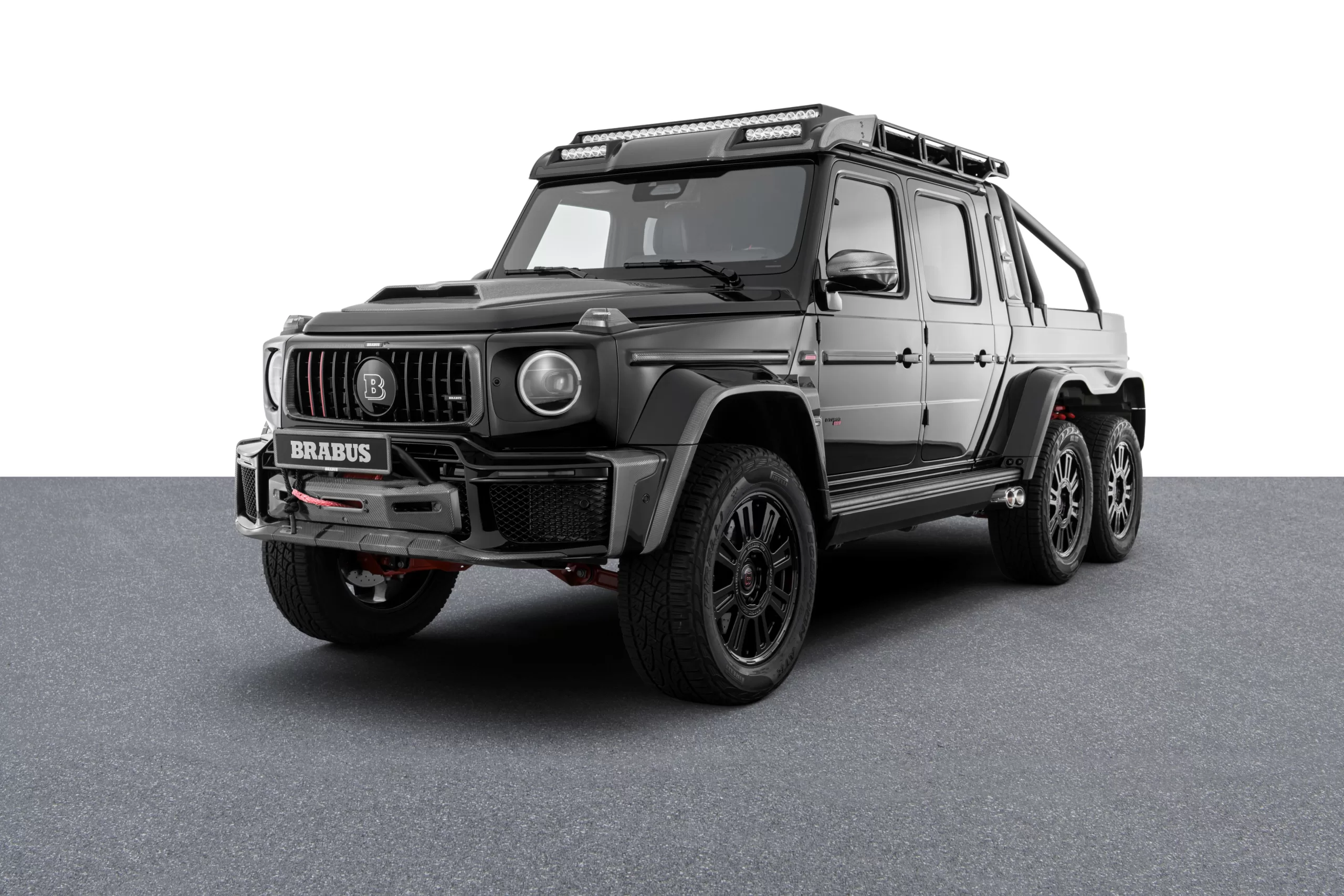 BRABUS Unveils the XLP 800 6×6 Adventure: A Six-Wheeled Off-Road Beast